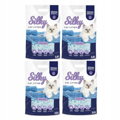 Silky silikonové stelivo 4x3,8l