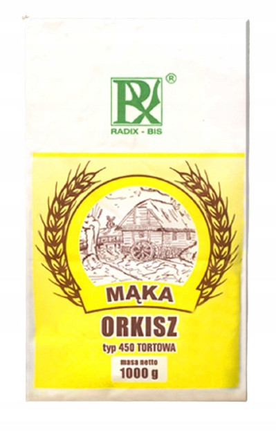 10x Orkišová Mouka Typ 450 Torová Radix 1KG