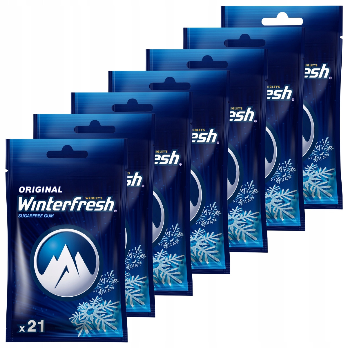 Winterfresh Original Bezcukrová žvýkačka 29 g x 22 kusů