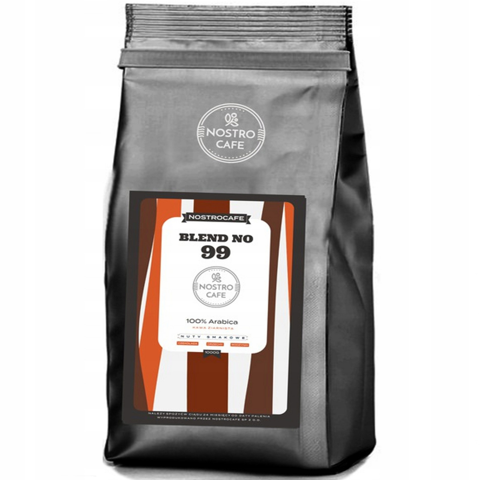 Káva Zrnková 1KG Arabika Blend 99 Čerstvě pražená
