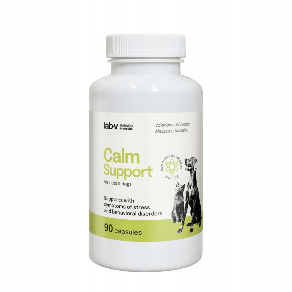 Lab-v Calm Support Podpora při příznacích stresu 90 kapslí