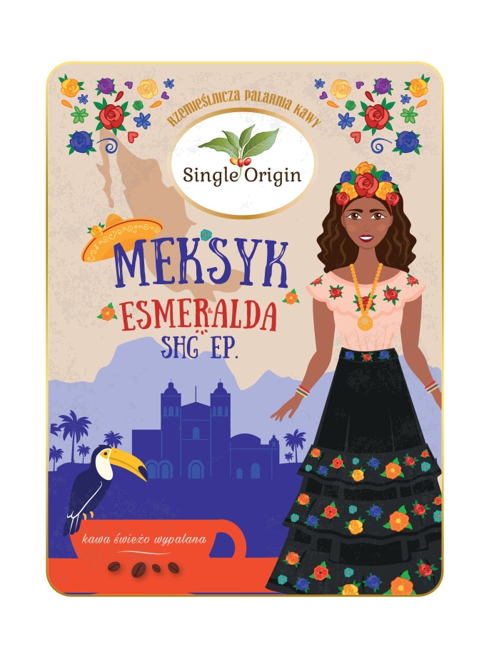 Káva Mexiko Esmeralda Single Origin 1kg