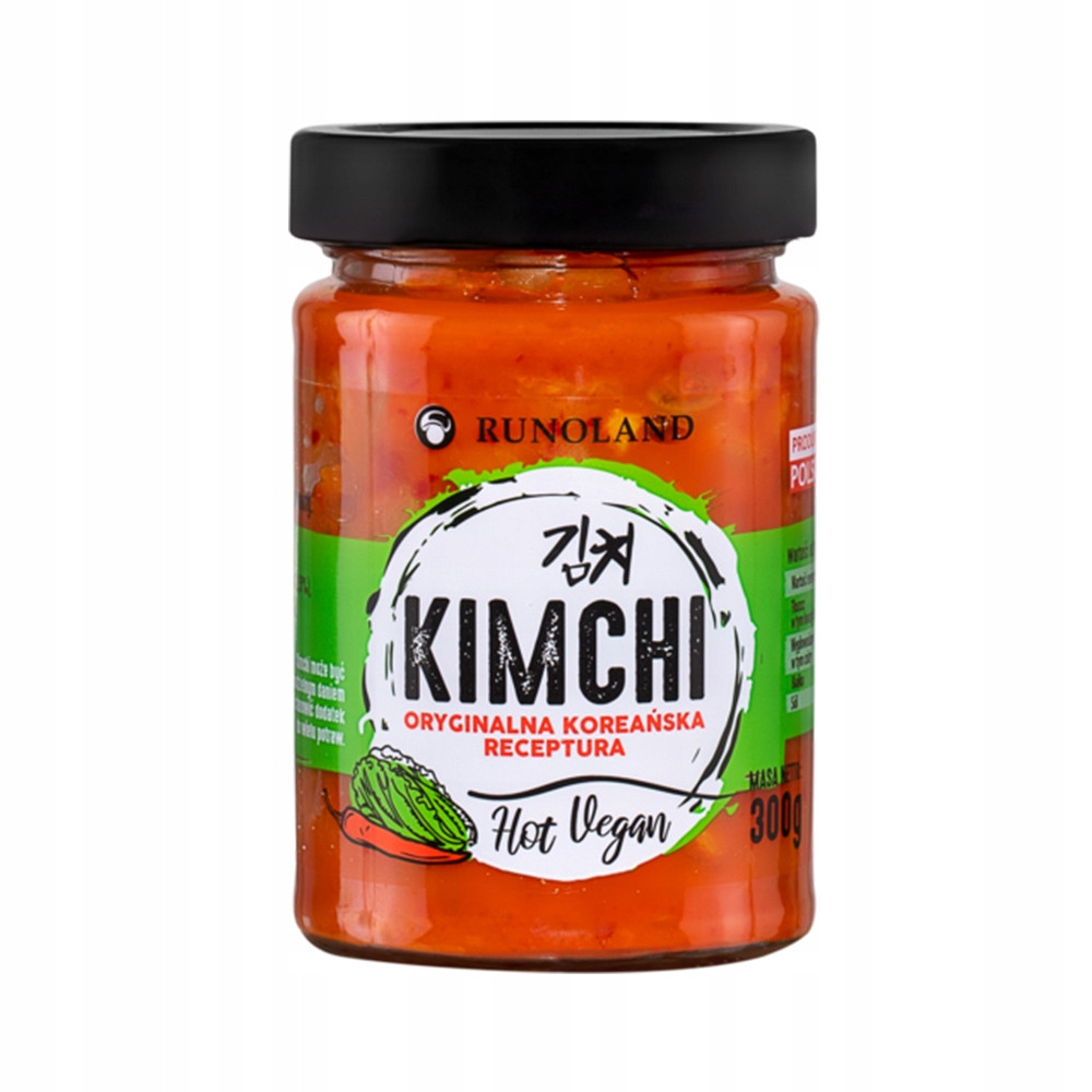 Runoland Kimchi hot vegan tradiční 300 g Set: 6 ks