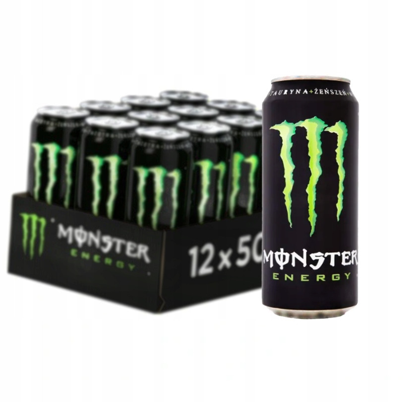Monster Energy Sycený energetický nápoj 500 ml