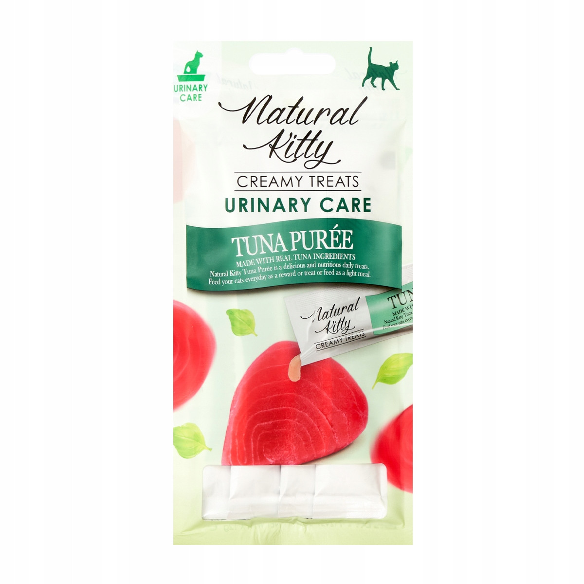 NaturalKitty, pamlsek pro pro kočky, péče o močové cesty, 12 x 48 g