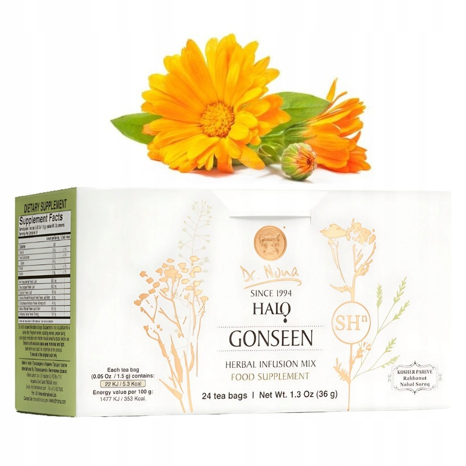 Halo Gonseen Dr. Nona čaj na stres a slabost, 24 sáčků