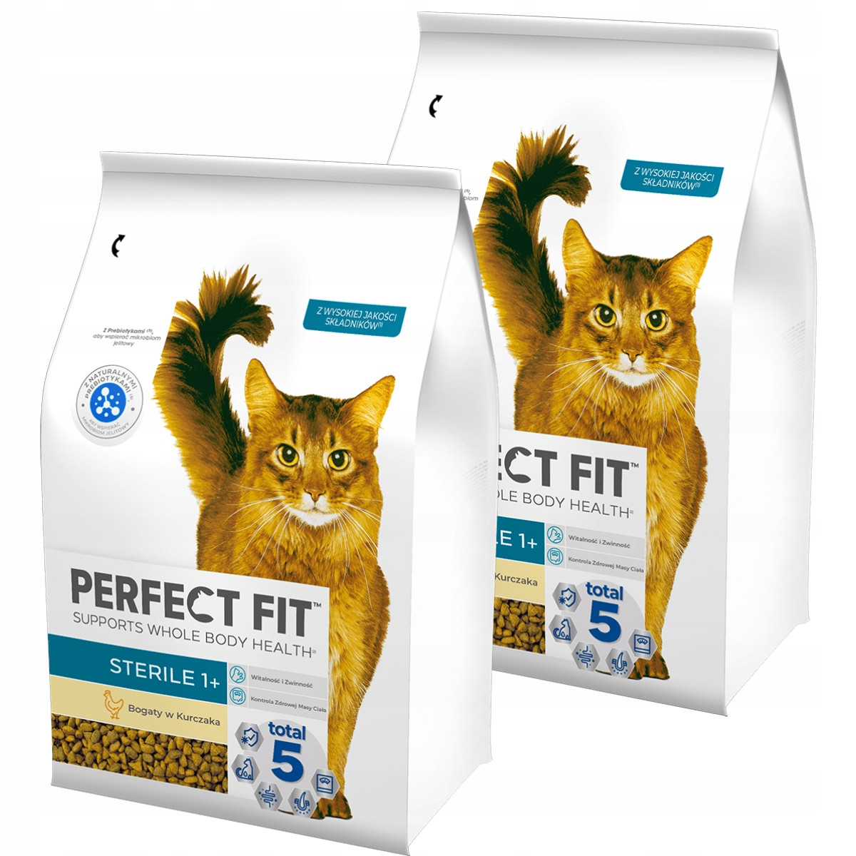 Perfect Fit Sterile 1+ Krmivo pro dospělé kočky 2,8 kg x 2 kusy