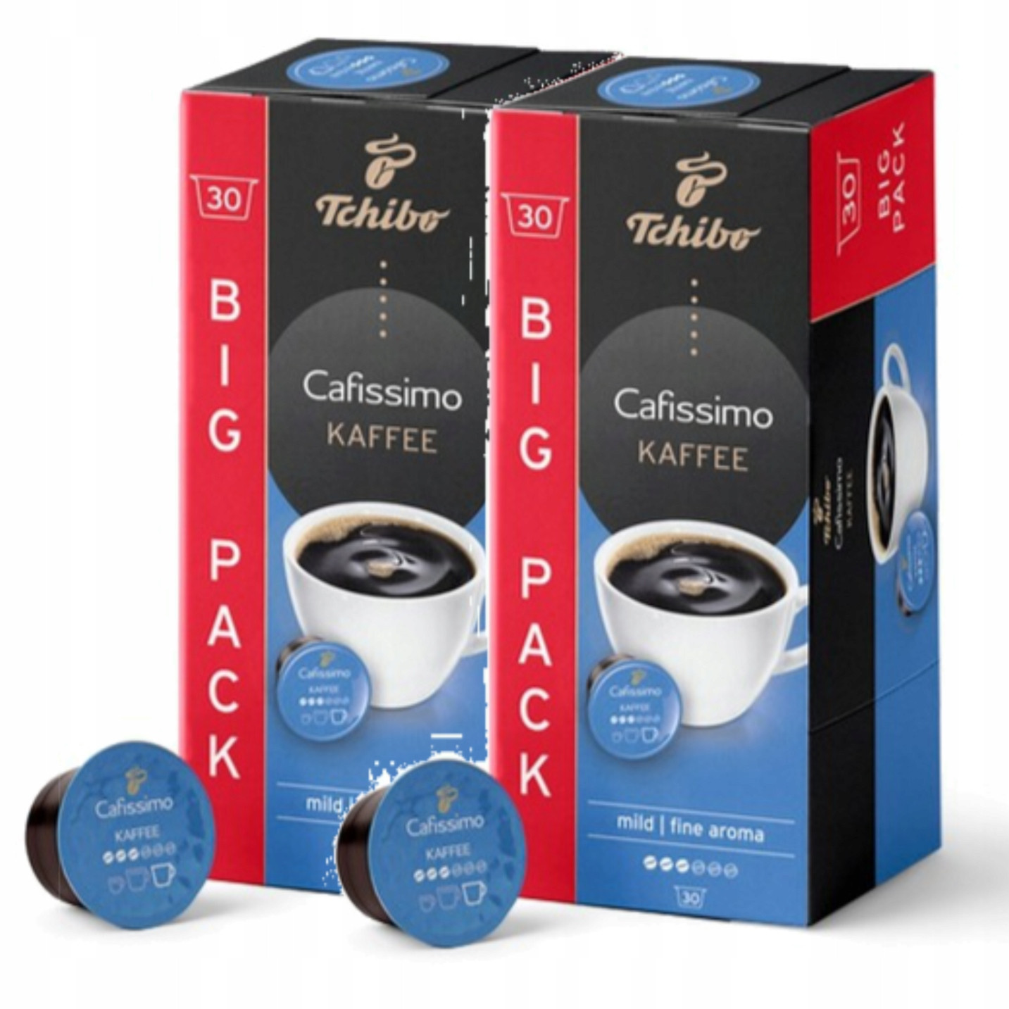 Tchibo Cafissimo Fine Aroma Káva Arabika 30x2 kapslí Sada