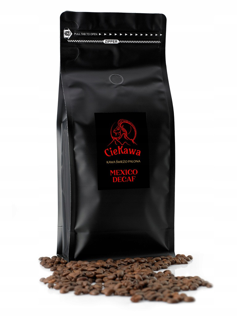 Zrnková káva bez kofeinu Bez kofeinu