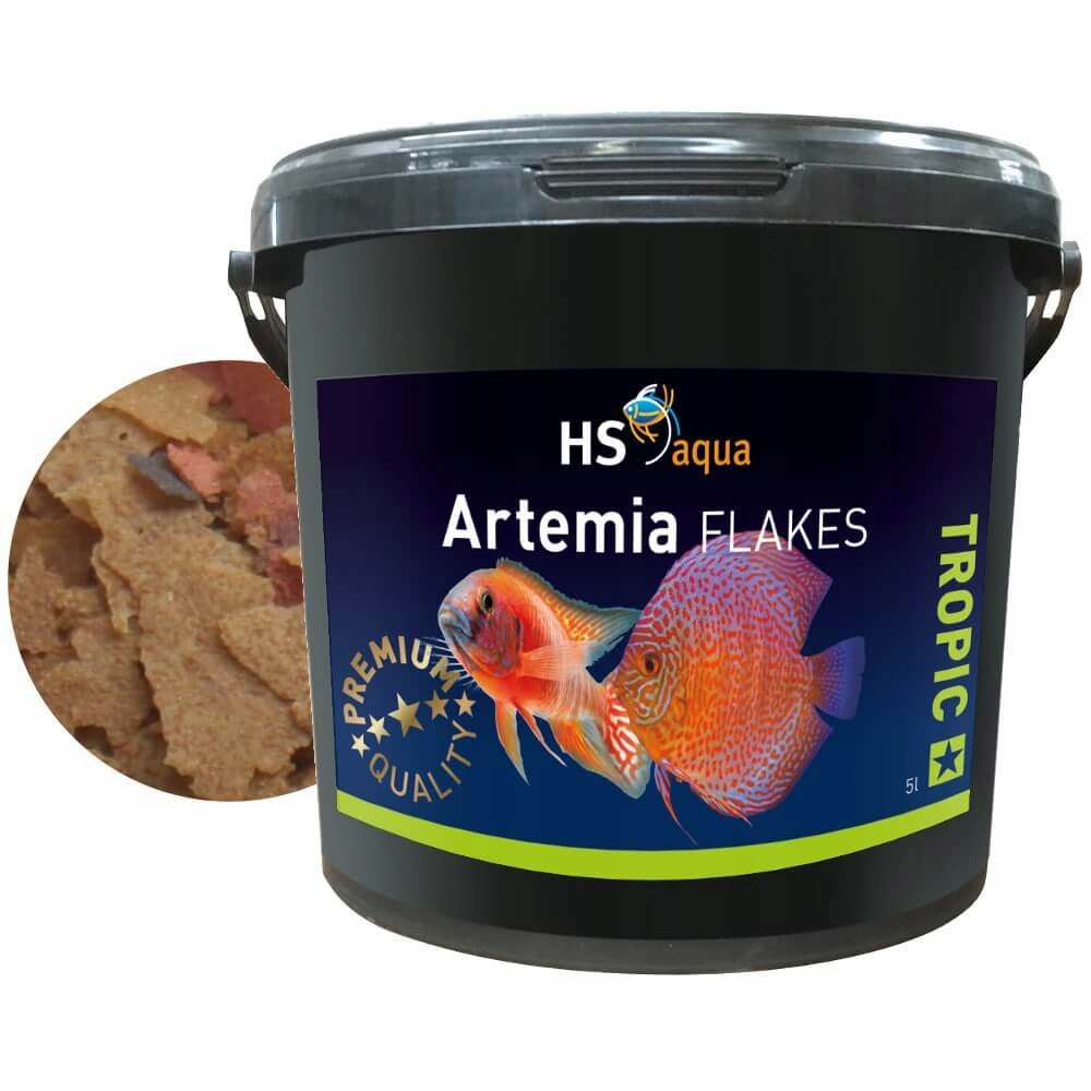 Hs Osi Artemia Flakes 5L Krmivo pro ryby vločky