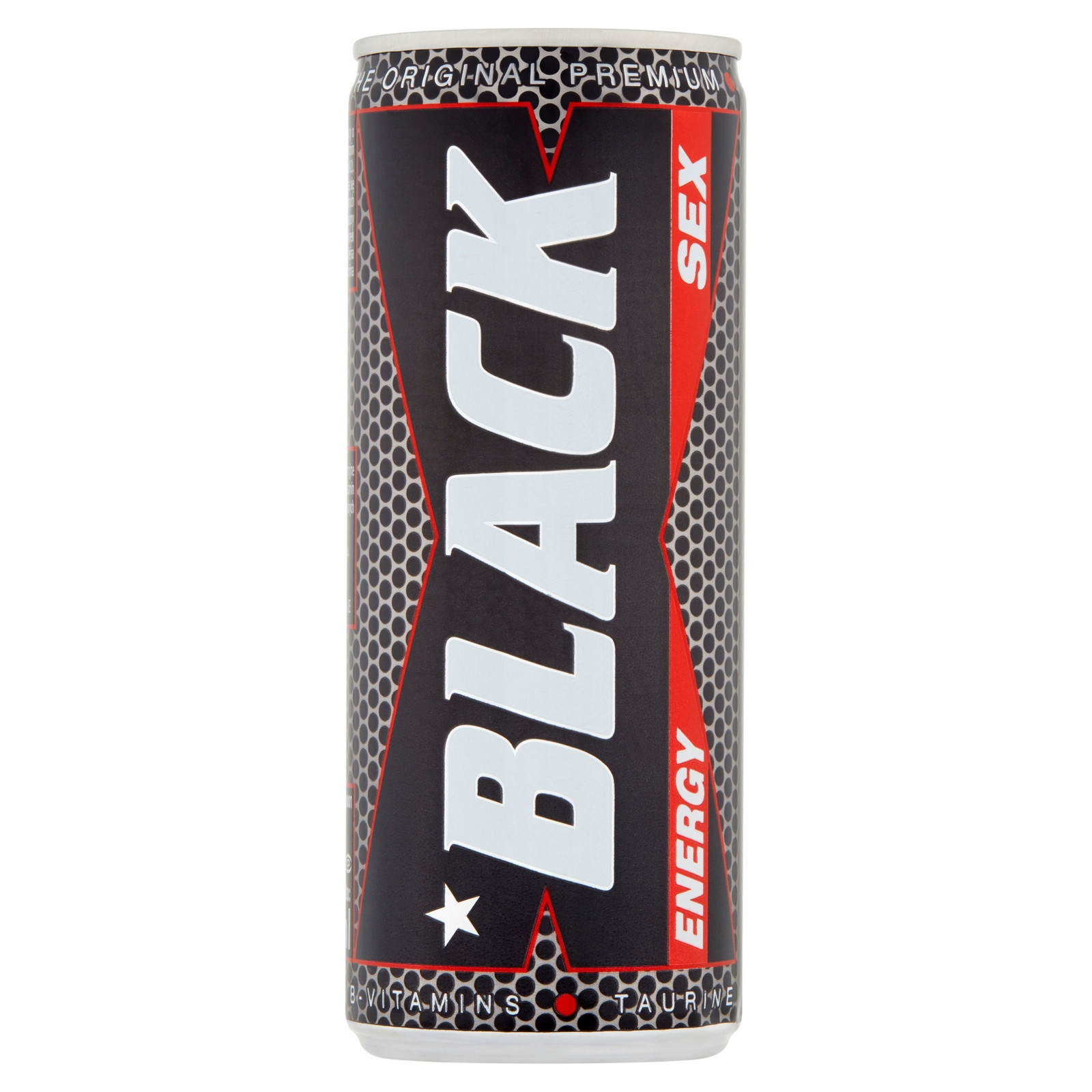 Energetický nápoj Black Tyson Sex 250 ml 24ks