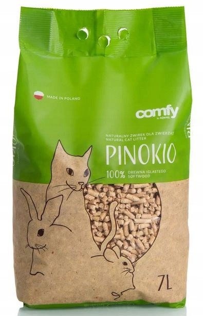 Stelivo dřevěné Comfy Pinokio 7 l x 5 balení