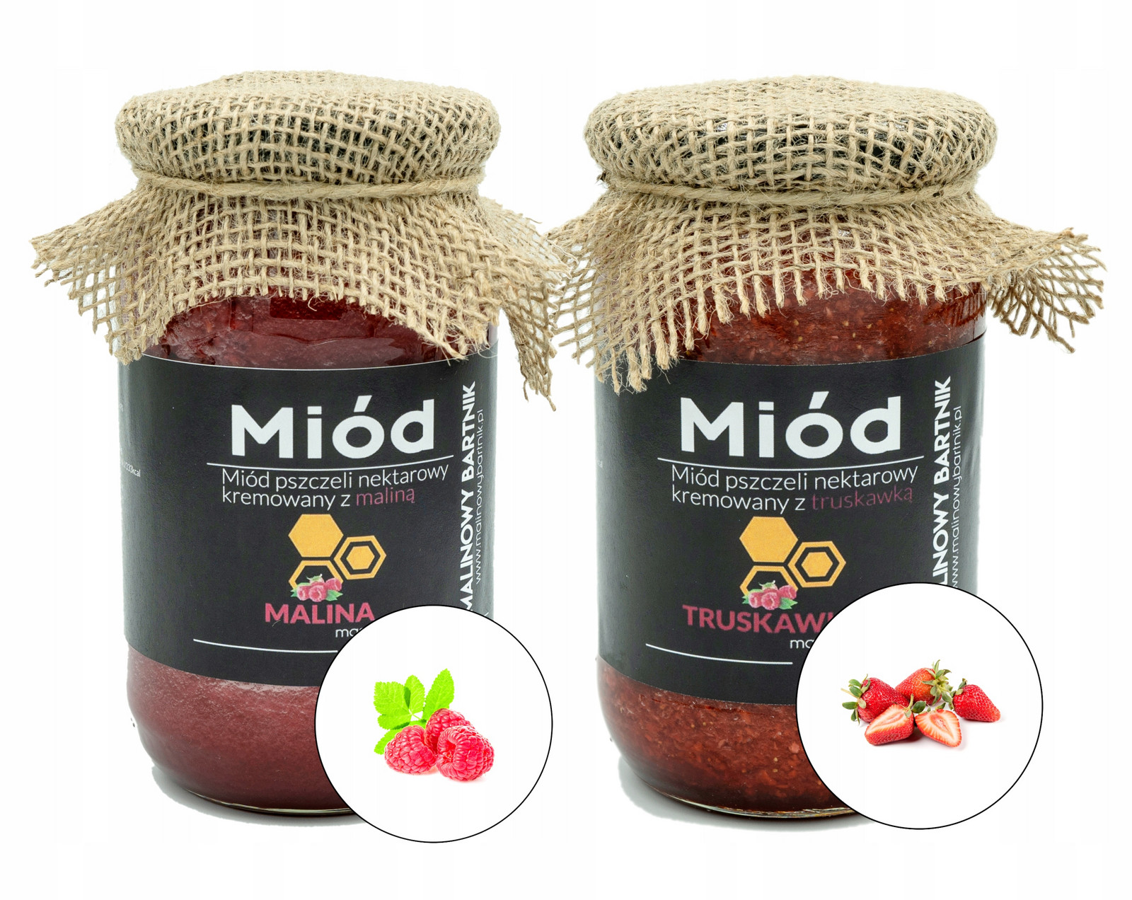 Sada Medů Malina A Jahoda Letošní 2024, z Polska