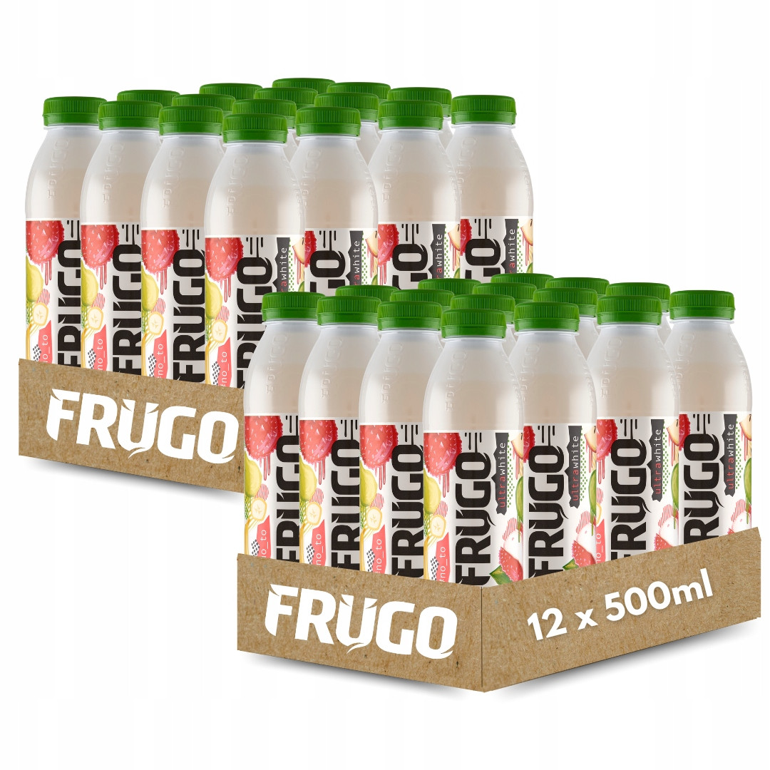 Frugo Ultra White Víceplodý neperlivý nápoj 500 ml x 24 kusů