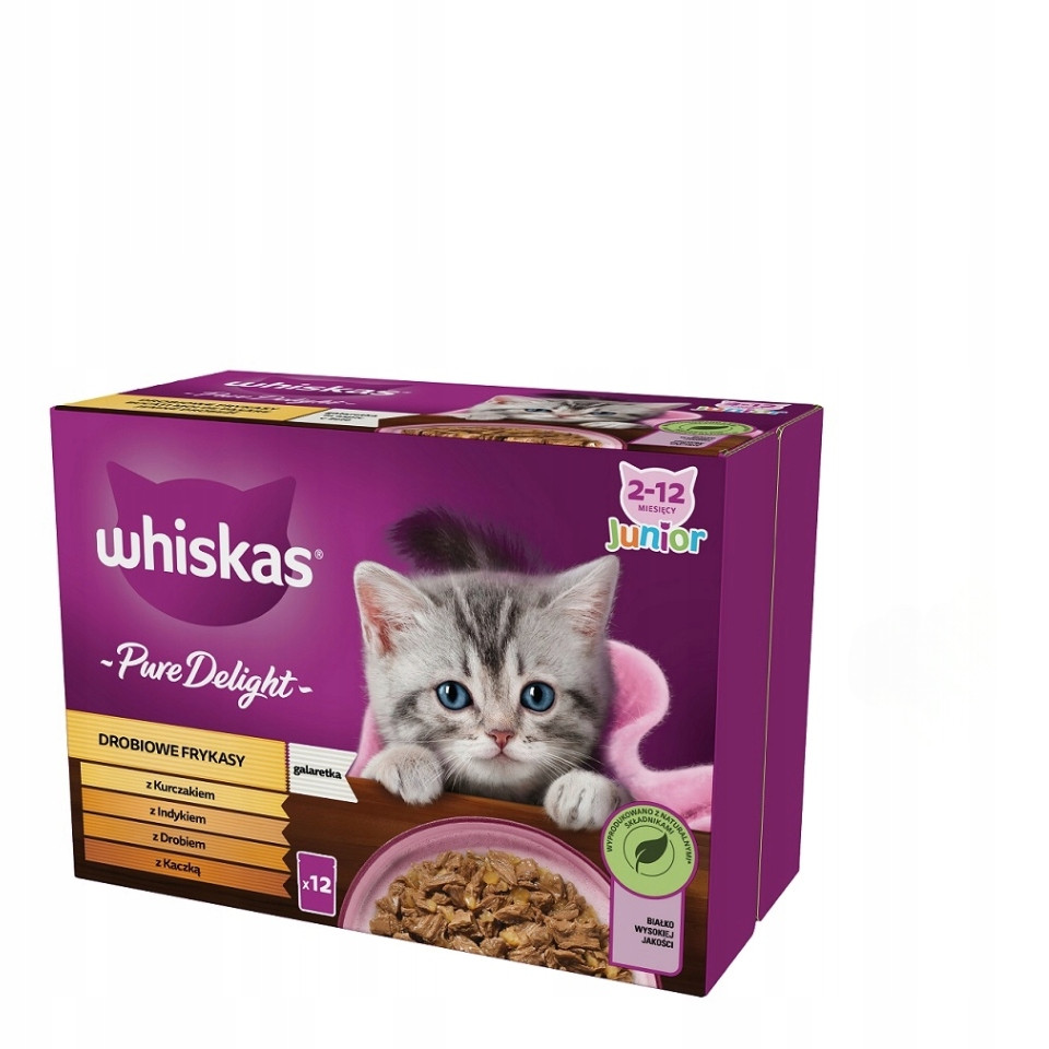 Whiskas Junior vlhké krmivo pro koťata 48x85 g