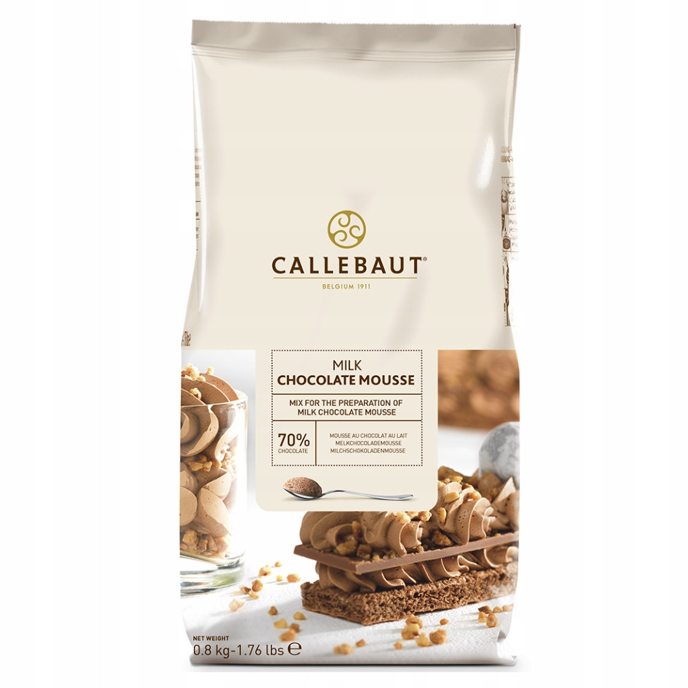Callebaut mléčná čokoládová pěna 800g