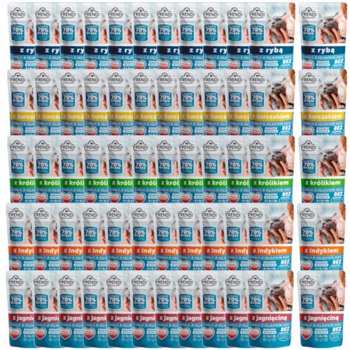 Frendi Kapsička krmivo mokré pro kočky mix chutí 60 x 100 g