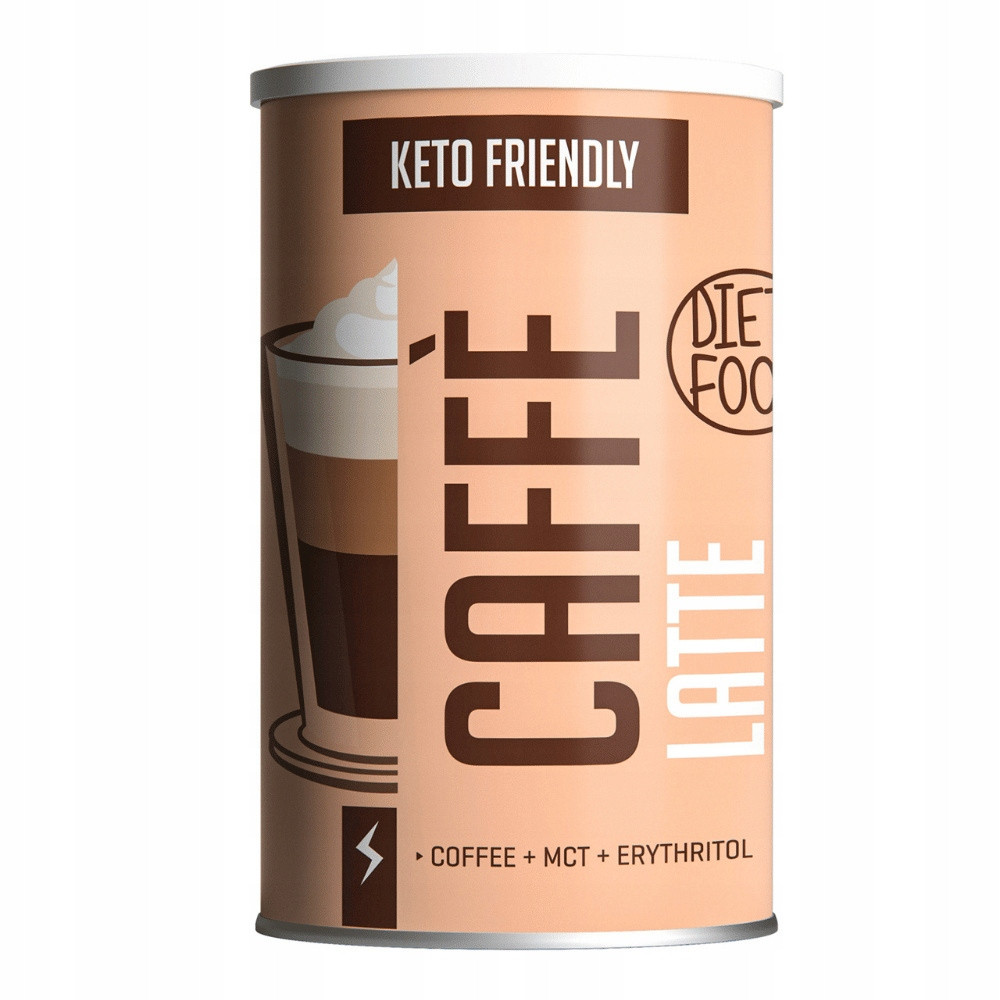 Latte Keto Friendly Káva 300 g Dietní Jídlo