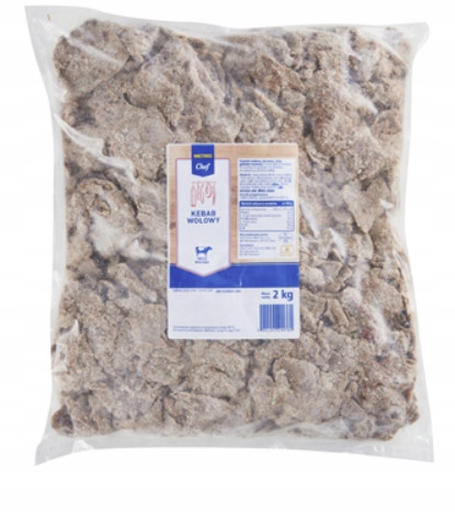 Metro Chef Hovězí kebab zmrazený 2 kg