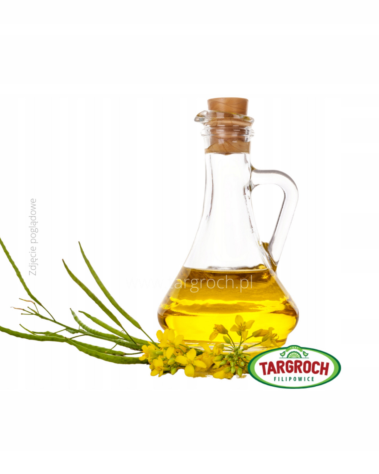 Řepkový olej lisovaný za studena nerafinovaný 5000 ml Targroch