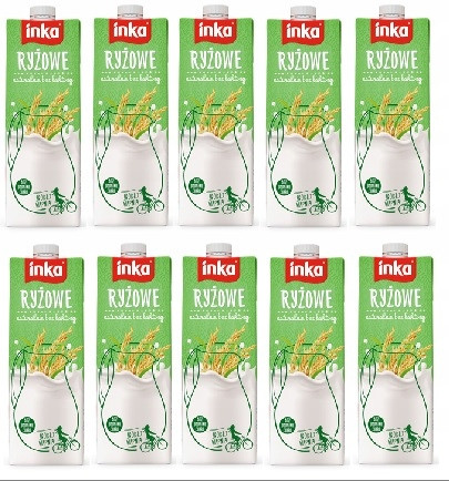 Inka Rýžový Rostlinný Nápoj S Přídavkem Vápníku Přírodní Bez Laktózy 10 x 1L