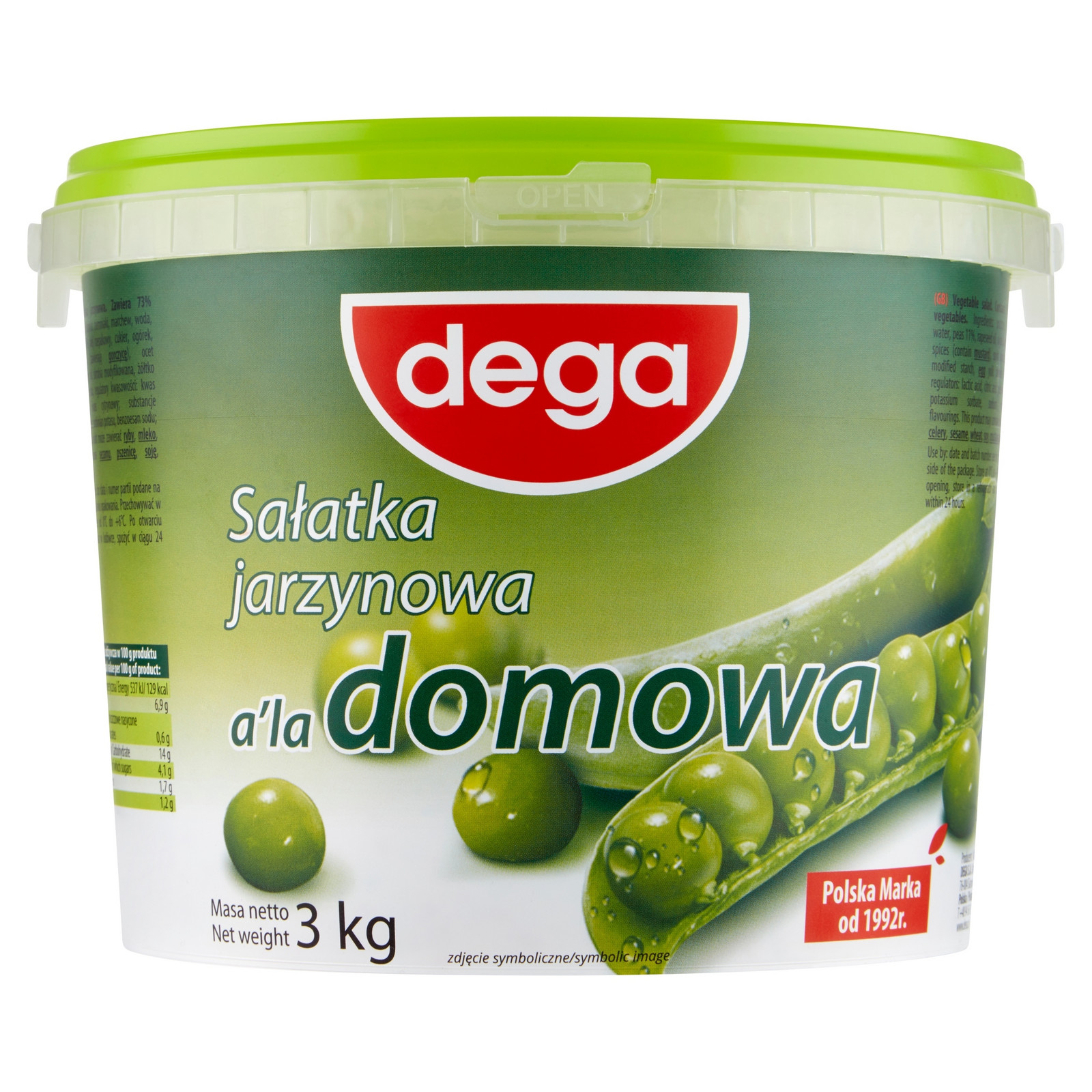 Domácí Zeleninový Salát 3 Kg Dega