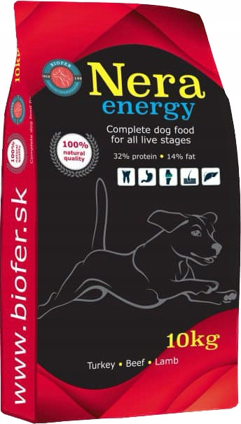 Nera Energy Jehněčí Hovězí Krůta 10kg