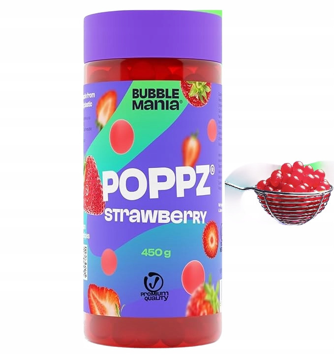 Ovocné kuličky Popping Boba Přírodní Z Mořských Řas A Šťávou do dezertů dortů