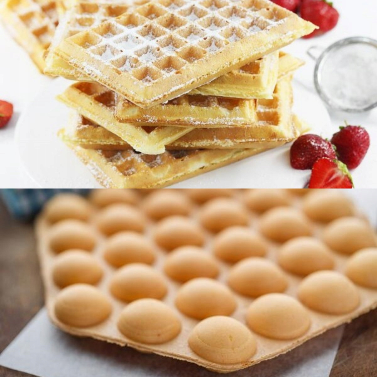 Veganský dort 2v1 na Bubble Waffle a Vafle 5kg