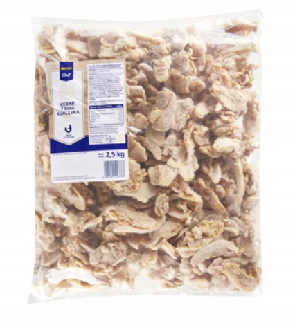 Metro Chef Kebab z kuřecí nohy pikantní mražený 2,5 kg