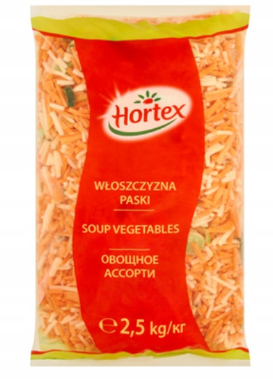 Hortex Italské mražené proužky 2,5 kg