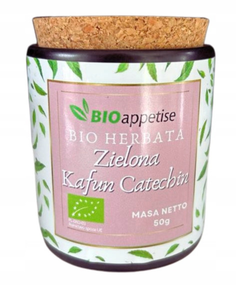 Bio čaj zelený Kafun Catechin, Camelia Sinensis Benifuki katechiny