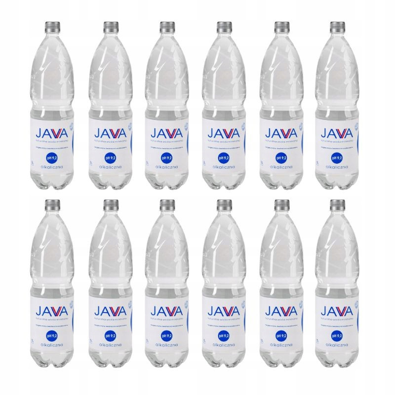 Alkalická minerální Voda Java 12 x 1,5 l, zásaditá