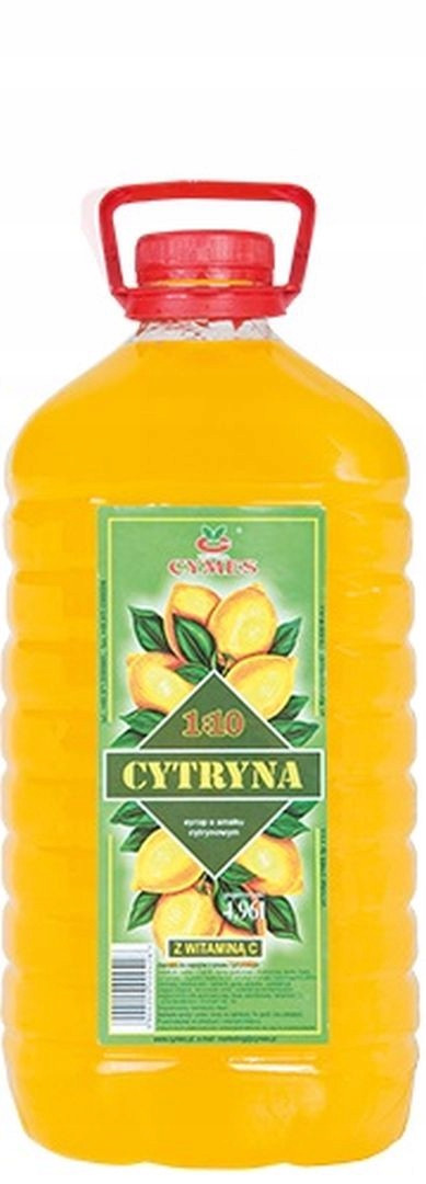 Cymes sirup s citronovou příchutí s přídavkem vitamínů 4,96l