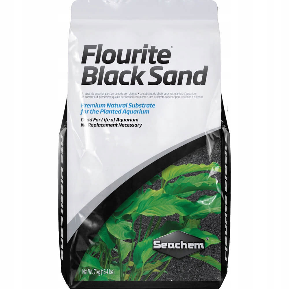 Seachem Black Sand 7kg Černý substrát písek