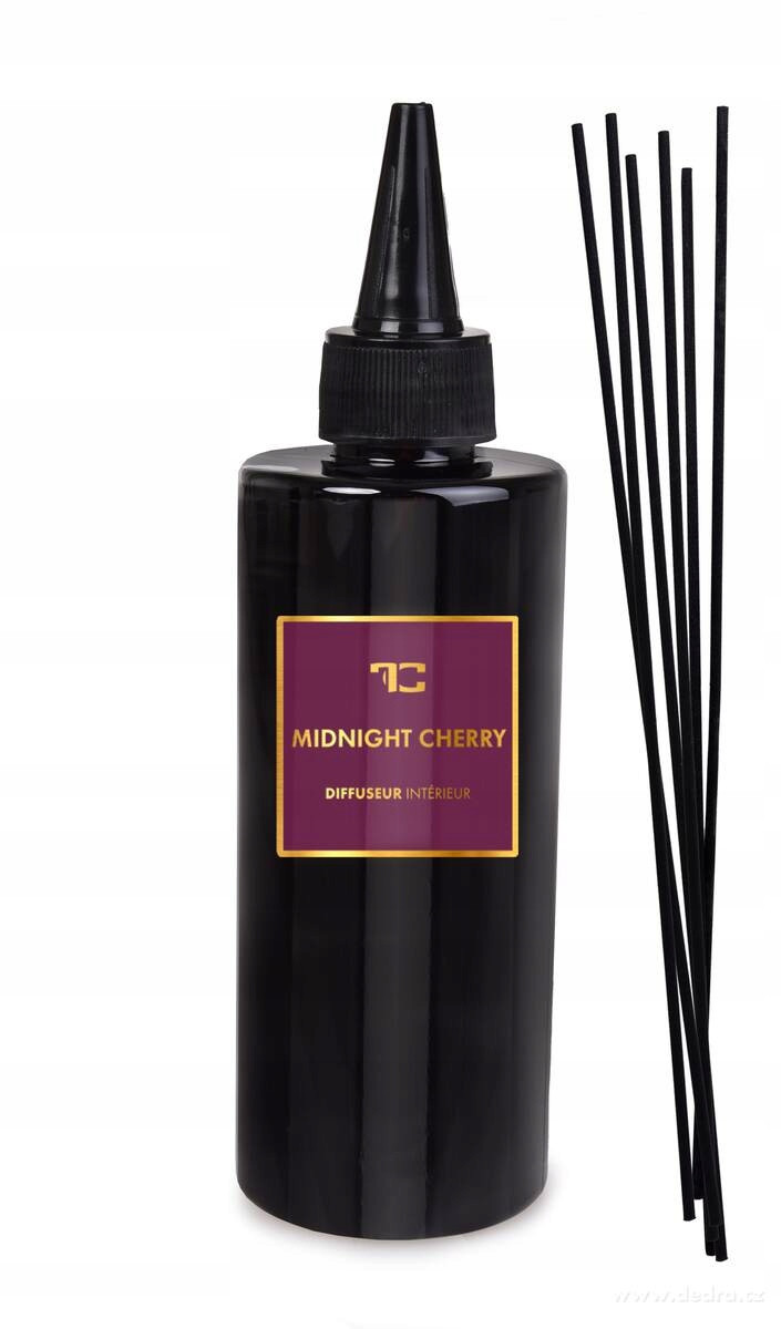 Dedra 200 ml náplň do tyčinkových difuzérů, Midnight Cherry, Parfumia, Zd