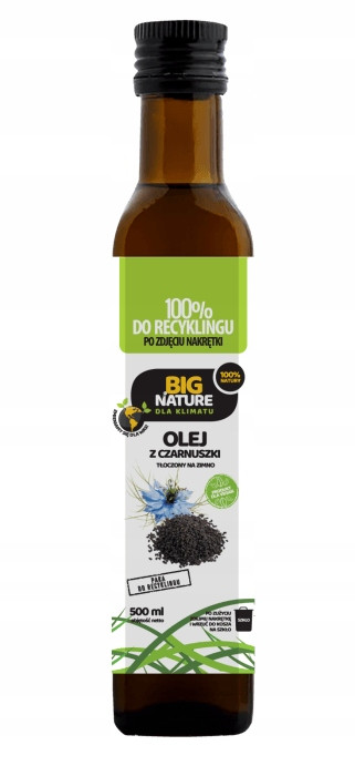 Olej z černého kmínu lisovaný za studena 500ml Mixbrands