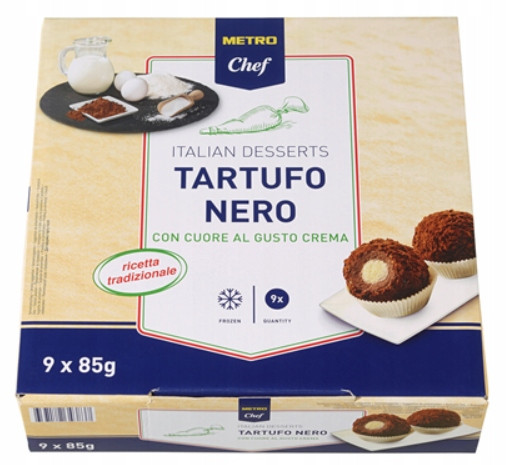 Metro Chef Čokoládové tartufo 765 g (9 x 85 g)