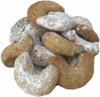 Vanilkovo-oříškové rohlíčky 1 kg