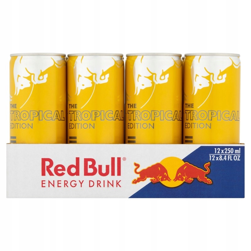 Red Bull energetické tropické ovoce 12 x 250 ml
