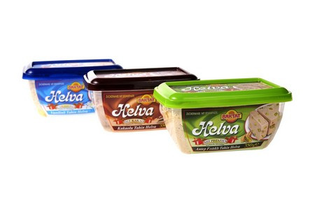 Turecká chalva sada 3 ks vanilka kakao pistácie