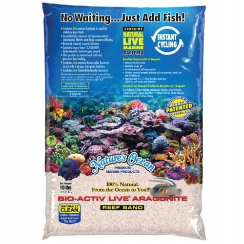 Nature's Ocean Bio-Activ Live Samoa Pink 4,54kg živý písek Substrát