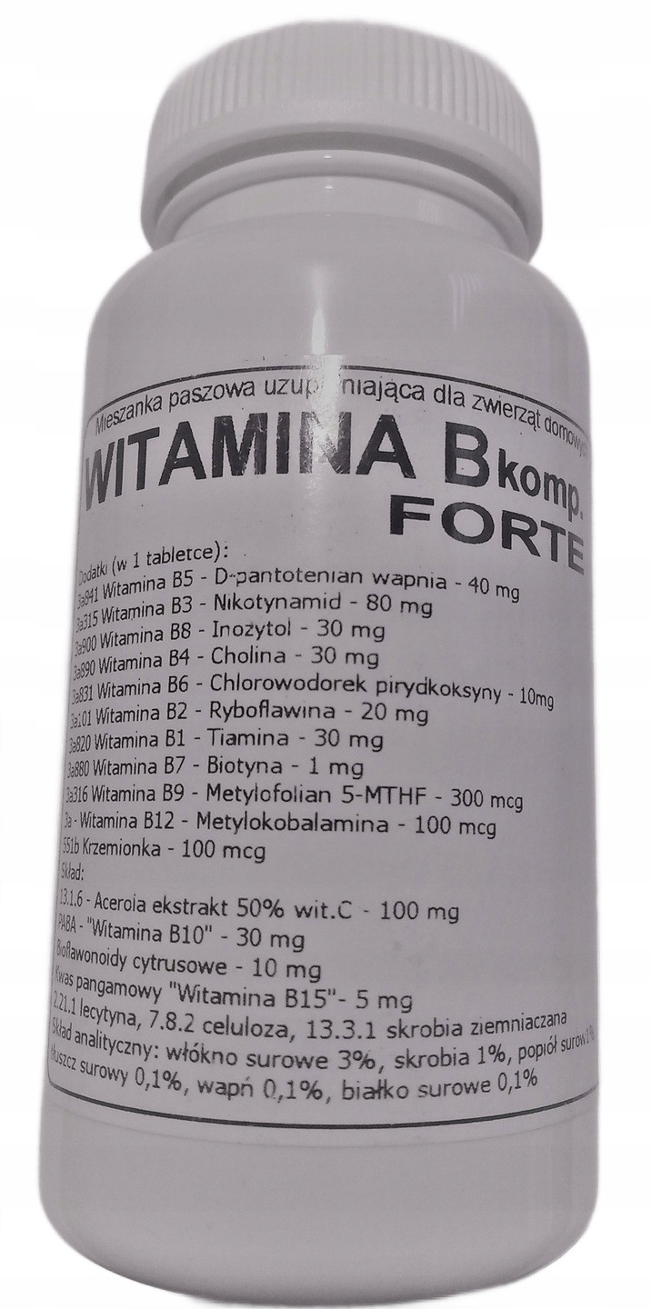 Vitamín B komplex Forte 75 tab. Podkowa
