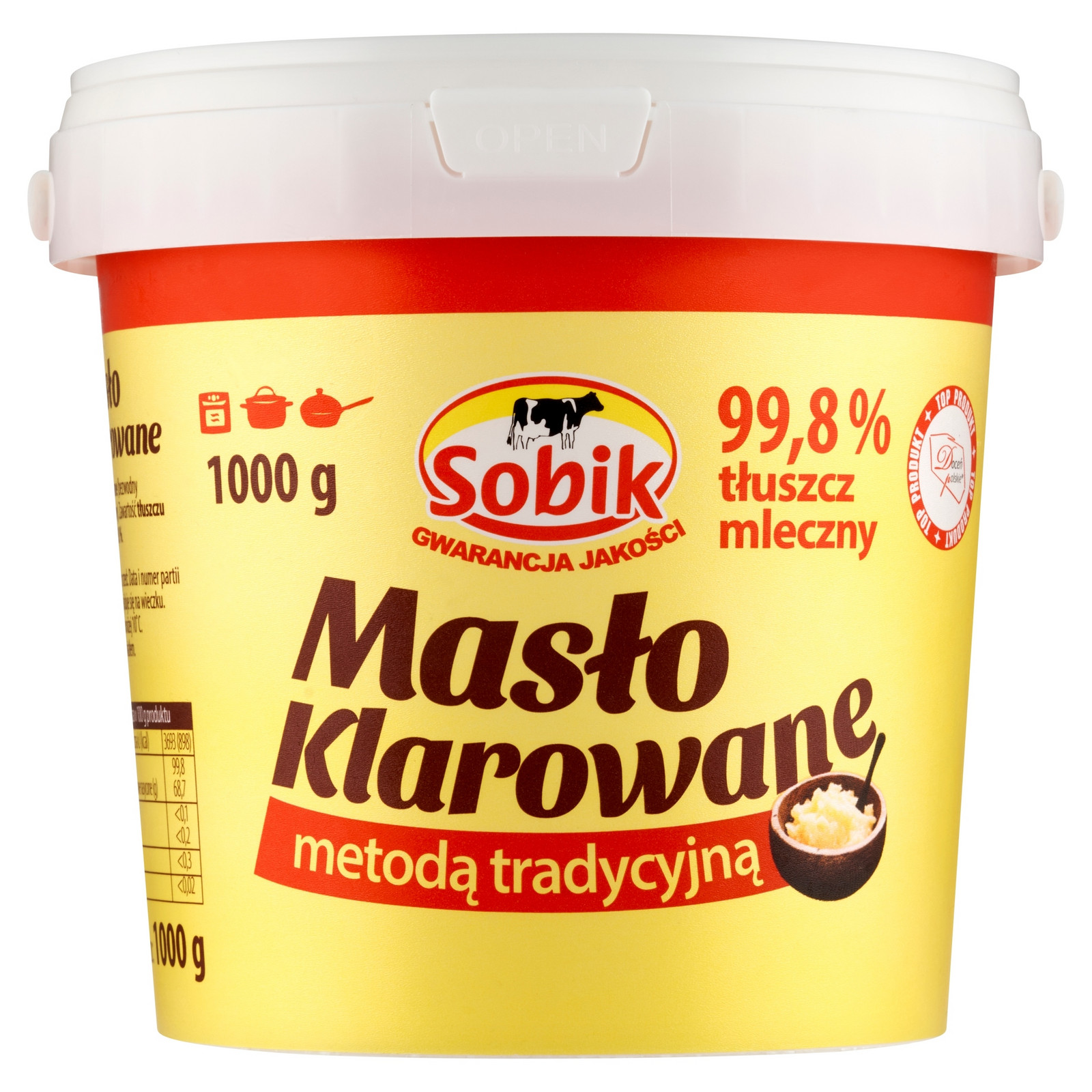 Přepuštěné máslo (ghee) Sobik 1000 g
