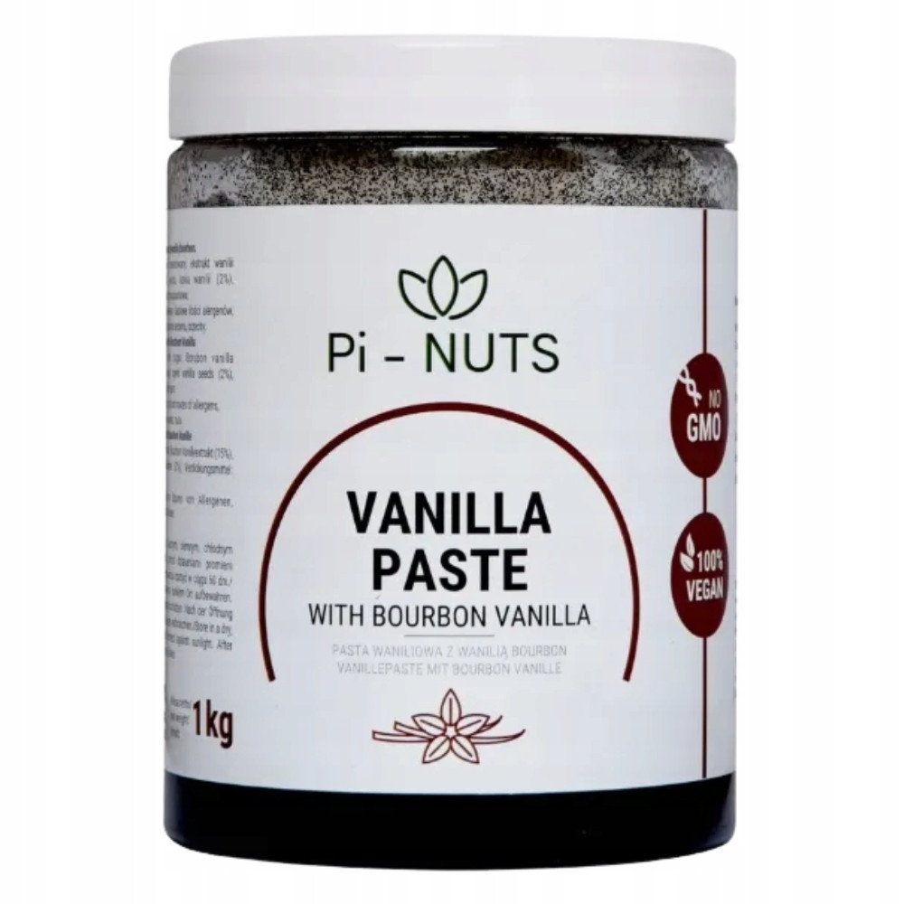Pi-nuts Bourbonová vanilková pasta Madagaskar 1 kg