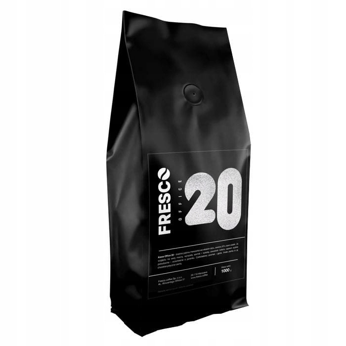 Káva zrnková Fresco Office 20 1KG [80% Robusta 20% Arabica]