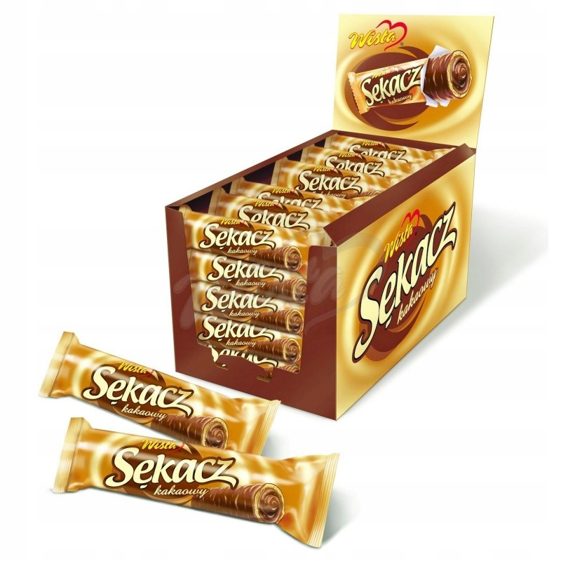 Wisła Kakaový Sukáč v čokoládě 32g Opak 38ks