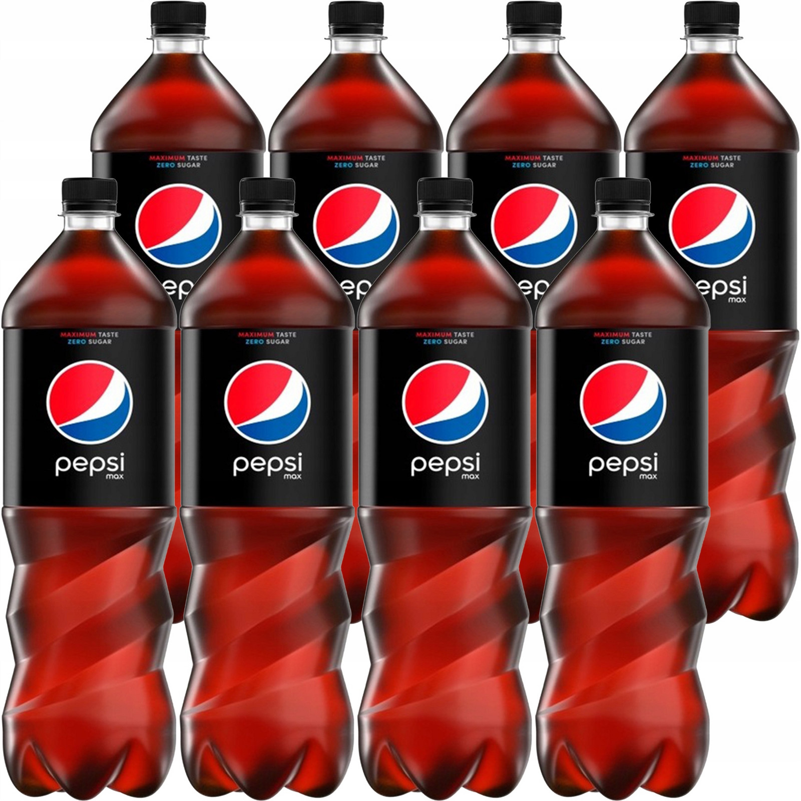 Pepsi Zero Sycený nápoj bez přidaného cukru 1,5 l x 8 kusů