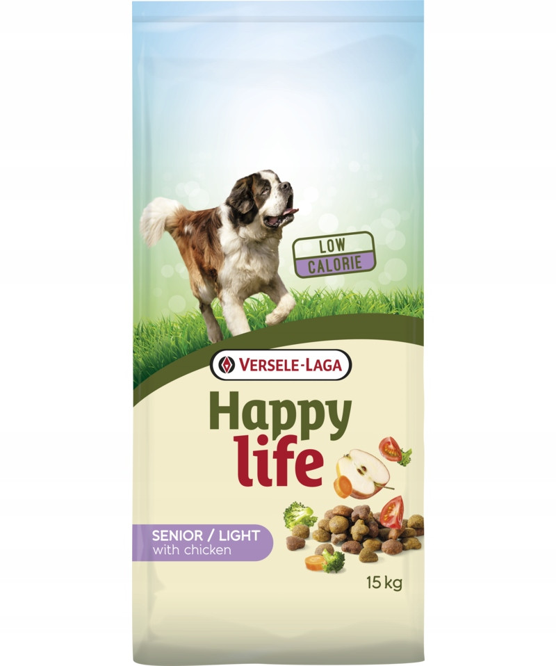 Versele-laga Happy life lehký senior 15kg