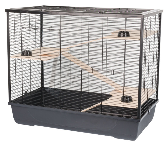 Velmi Velká Klec Pro Hlodavce DŘEVO1000x540x830 Inter-zoo Krysa Freddie